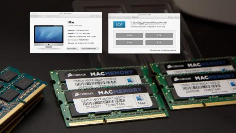 Memoria para notebook e mac