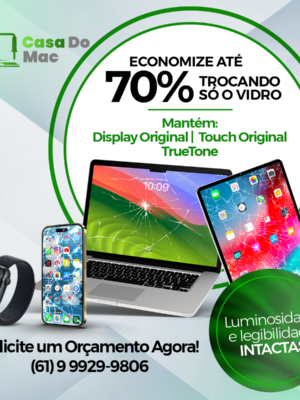 tela para macbook pro macbook air original - Casa do Mac