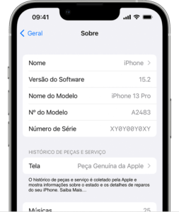 ios15 iphone13 pro settings general about parts genuine part1