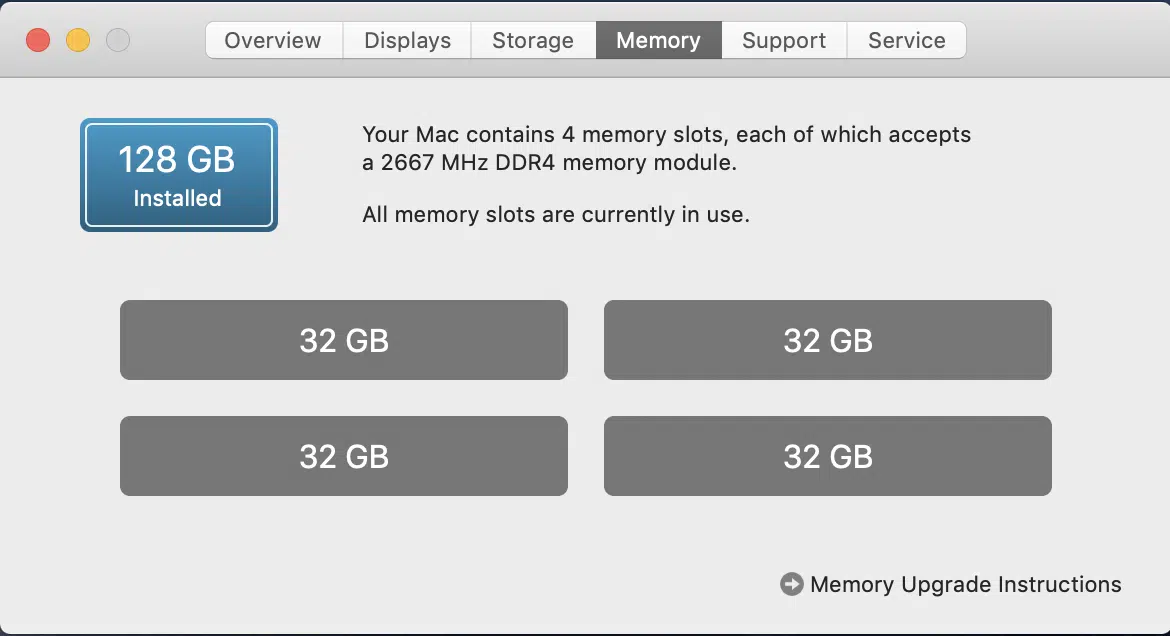 Memorias para imac - casa do mac