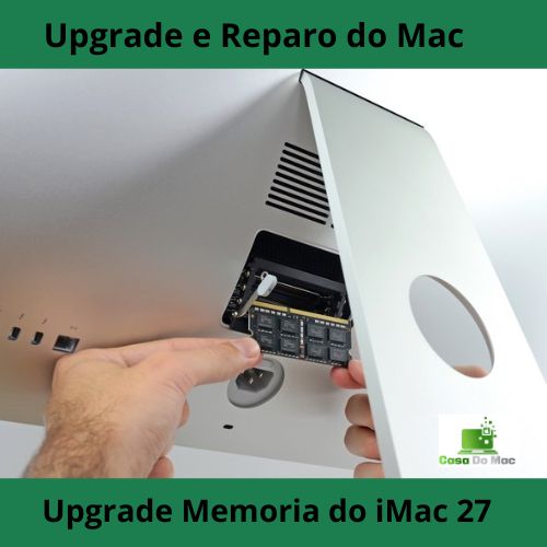 Upgrade memoria do imac