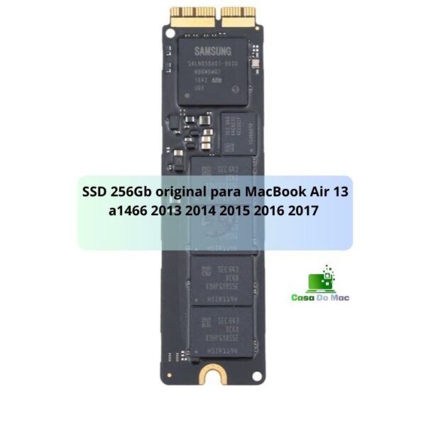 Ssd 256g original para macbook air 13 casa do mac